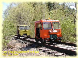 Trackcars at "Sod Farm"