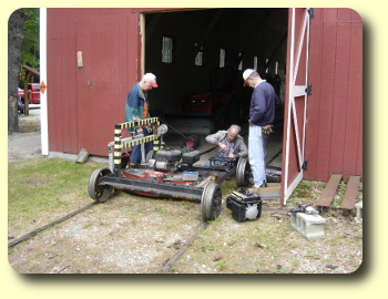 Fixing the mower