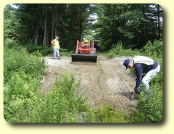 Clearing the gravel